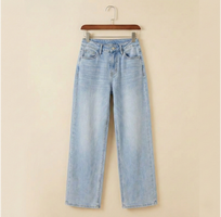 Casual Comfort Stretch Wide Denim