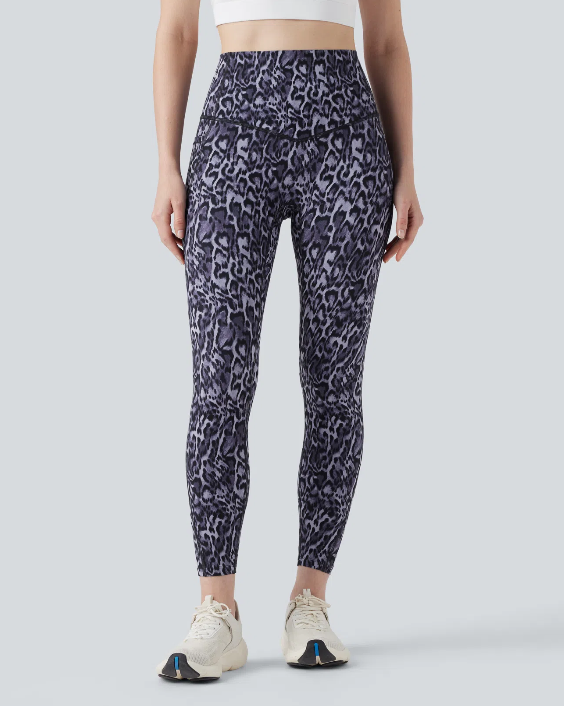Butt Lift and Tummy Control Leggings Leopard Printed