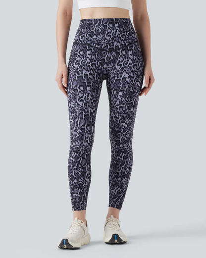 Butt Lift and Tummy Control Leggings Leopard Printed