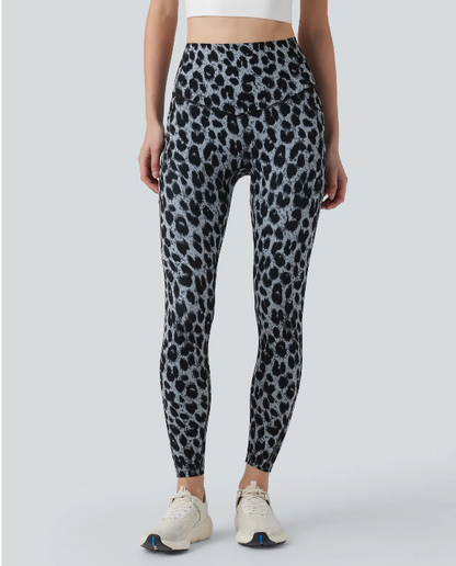 Butt Lift and Tummy Control Leggings Leopard Printed